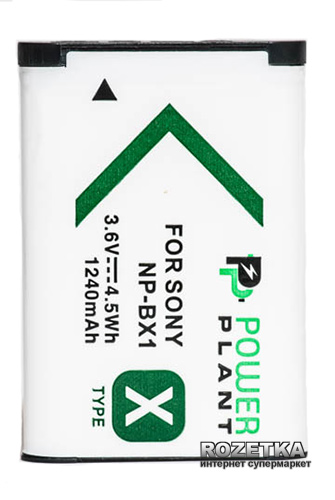 

Aккумулятор PowerPlant для Sony NP-BX1
