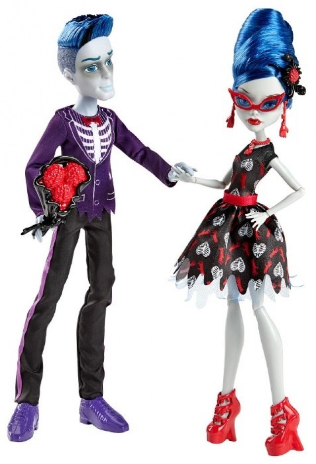 

Кукольный набор Монстер Хай Monster High Сло Мо и Гулия Monster High Loves Not Dead - 2 Pack: Slo Mo & Ghoulia Yelps