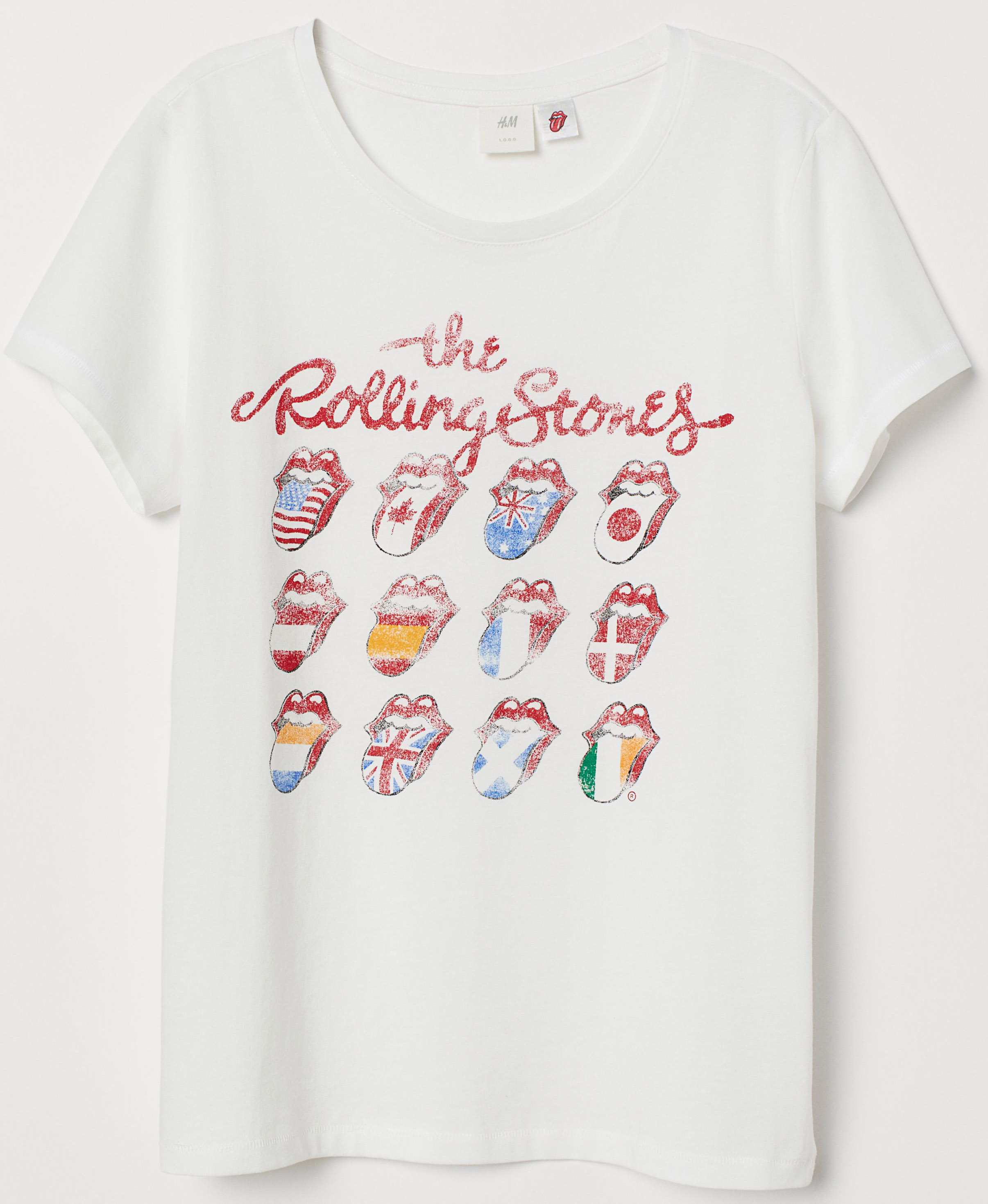 

Футболка H&M Logg 0737205 L Белая