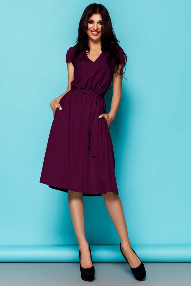 

Женское JADONE FASHION платье из костюмной ткани с расклешенным силуэтом Лина цвет бордовый  (Платье Лина марсала, Женское JADONE FASHION платье из костюмной ткани с расклешенным силуэтом Лина цвет бордовый XL (Платье Лина марсала)