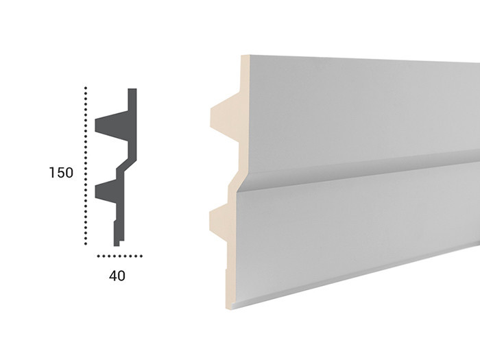 

Молдинг для скрытого освещения Tesori KF 709 (2.44 м)