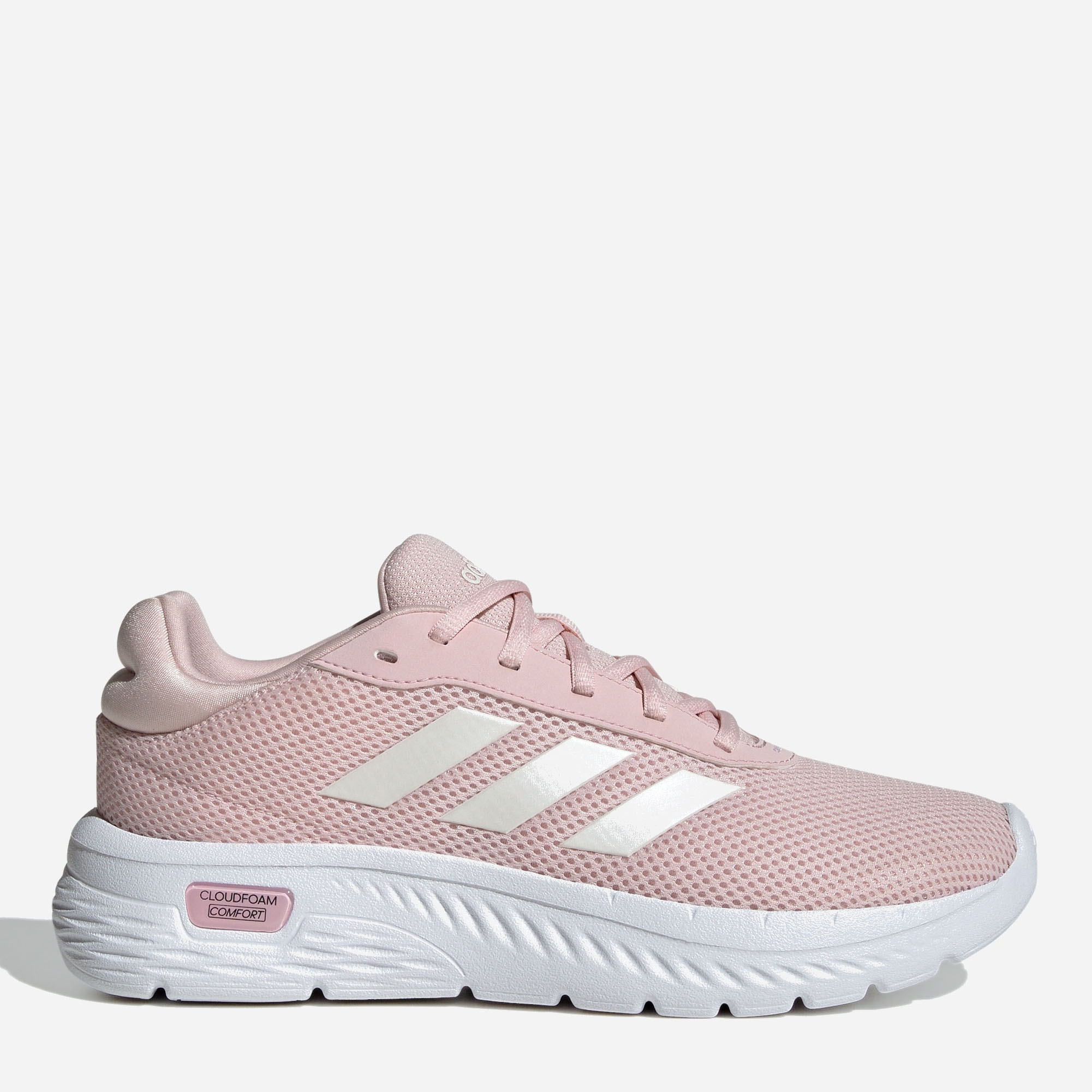 Акція на Жіночі кросівки для бігу Adidas Cloudfoam Comfy IH6128 37.5 (4.5UK) 23 см Sanpin/Zeromt/Ftwwht від Rozetka