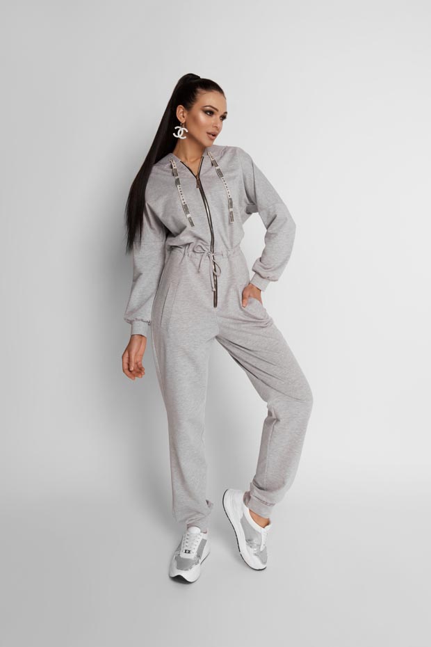 

Комбинезон JADONE FASHION Teddy серый XL (Комбинезон Teddy серый)
