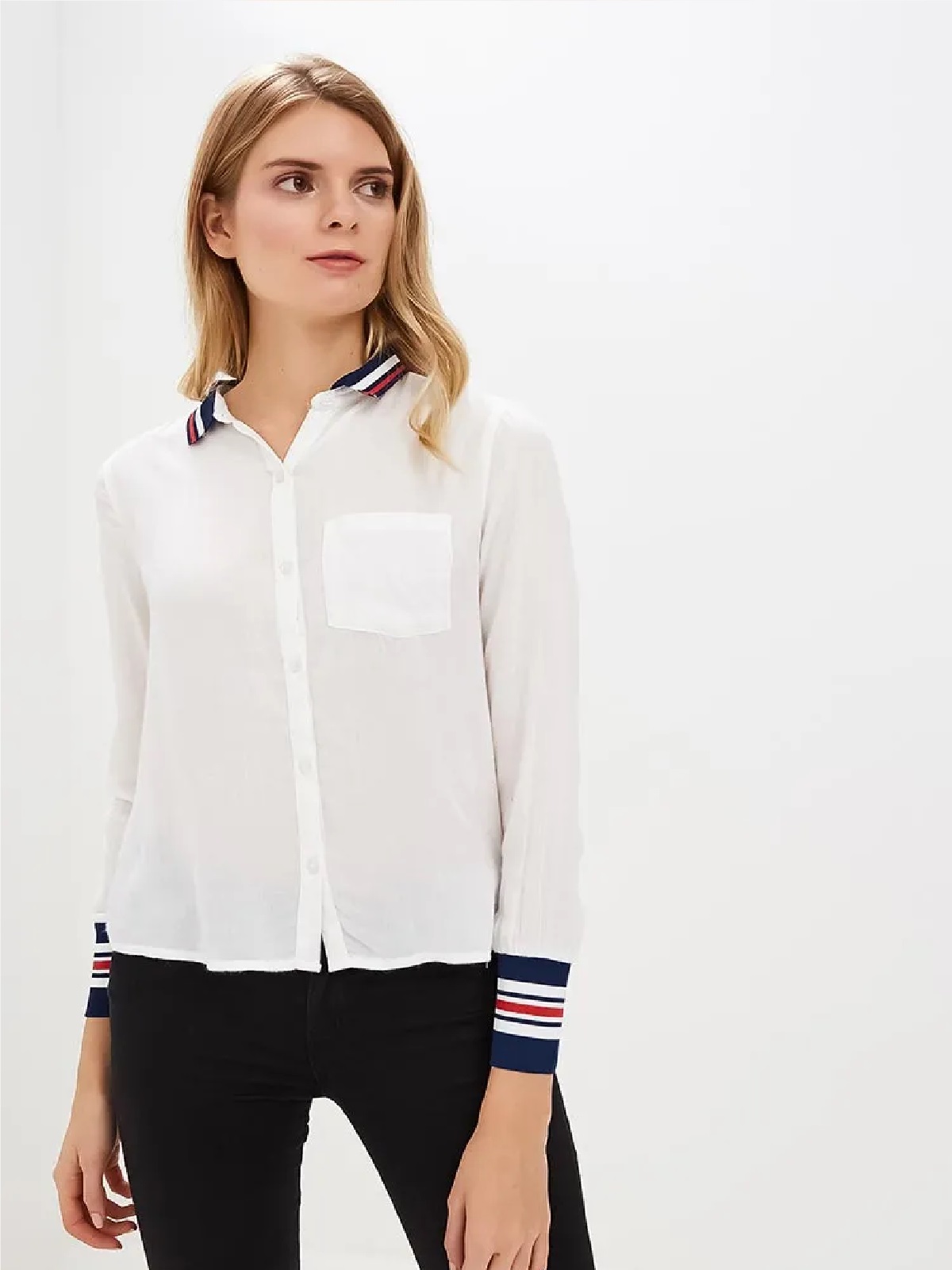 

Блуза Jennyfer 50col  Белый, Блуза Jennyfer 50col XS Белый