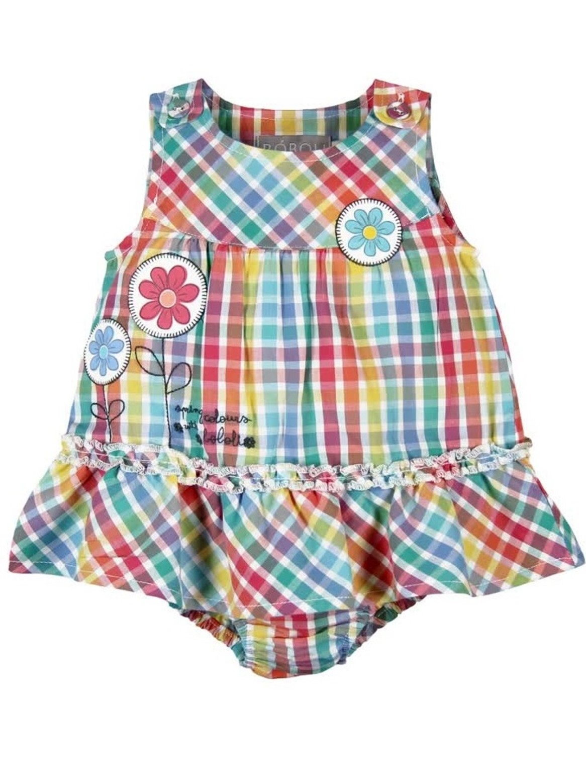 

Платье + трусики Boboli 143008 56 cm (8168556cm) Клетка