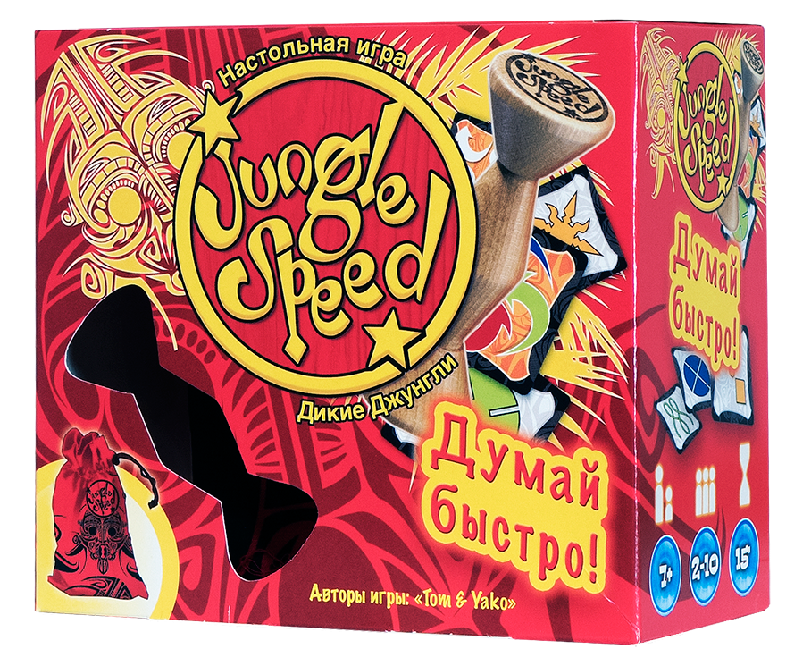 

Настольная игра Дикие Джунгли от 7 лет Asmodee (fit0006584) Разноцветный