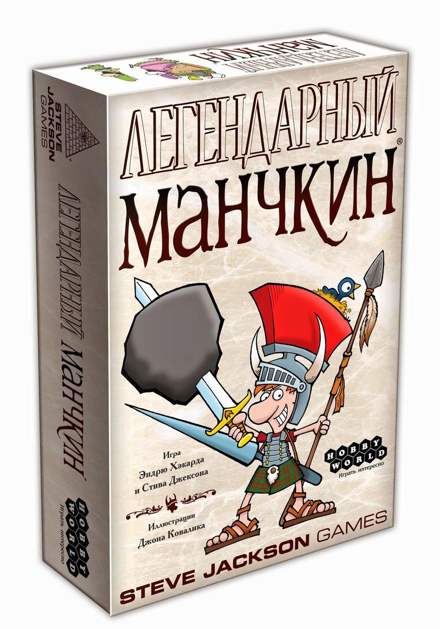 

Настольная игра Легендарный Манчкин от 12 лет Hobby World (fit0006599) Разноцветный