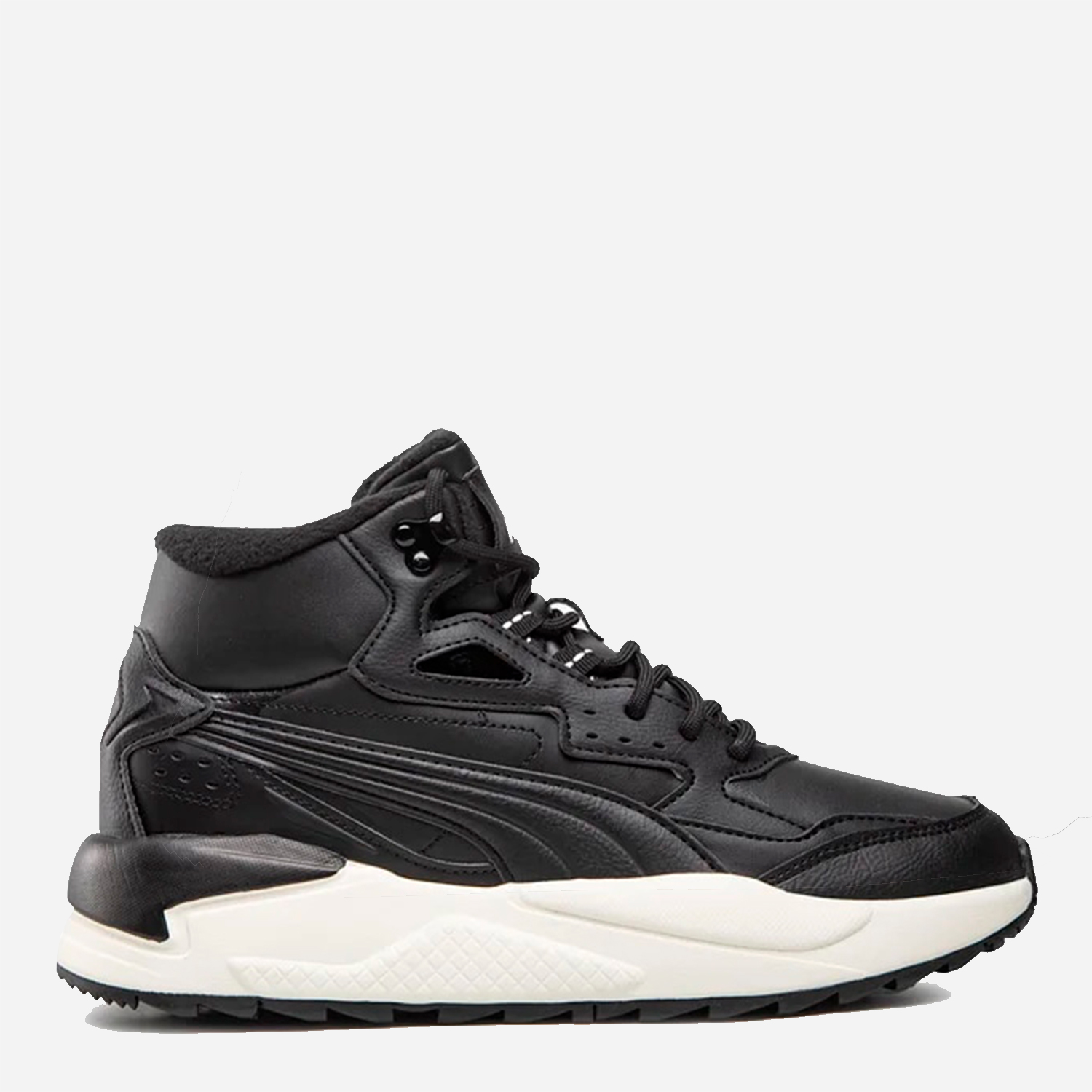 Акція на Жіночі черевики високі Puma X-Ray Speed Mid WTR L 38857401 37.5 (4.5UK) 23.5 см Puma Black-Puma Black-Vaporous Gray від Rozetka