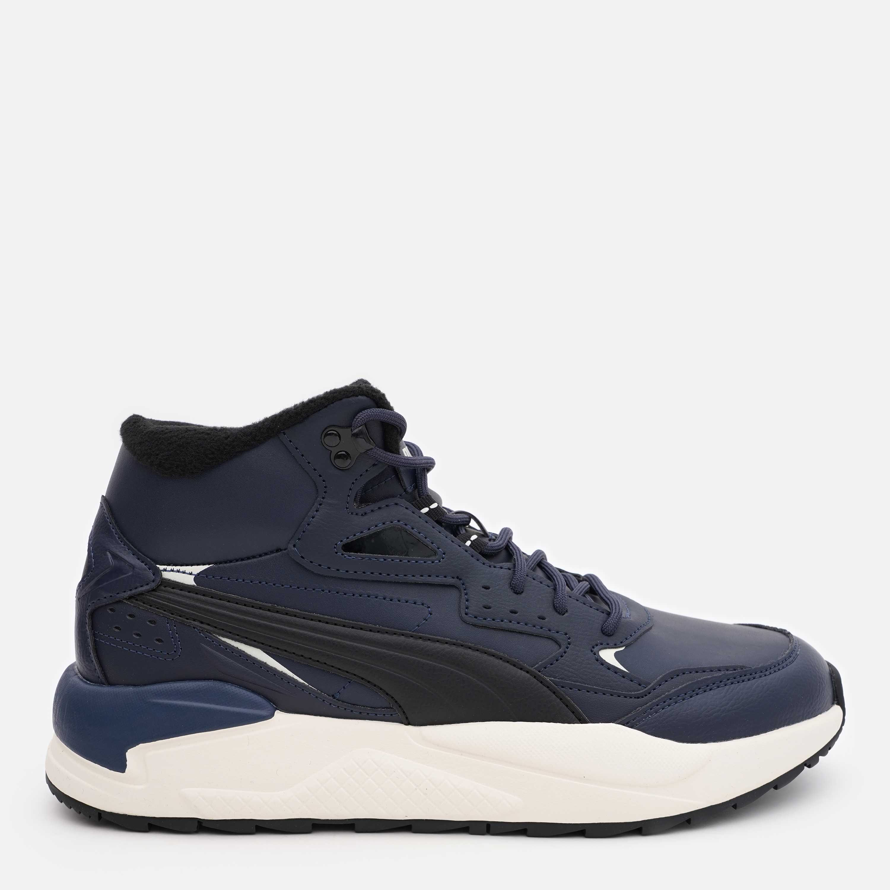 Акція на Чоловічі черевики Puma X-Ray Speed Mid WTR L 38857403 39 (6UK) 25 см Parisian Night-Puma Black-Vaporous Gray від Rozetka