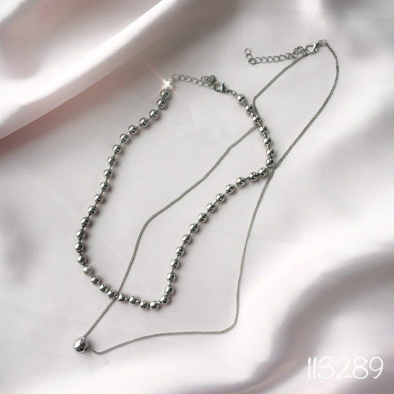 

Колье Miss Odri "Gerda" женское серебряное + подарочная упаковка