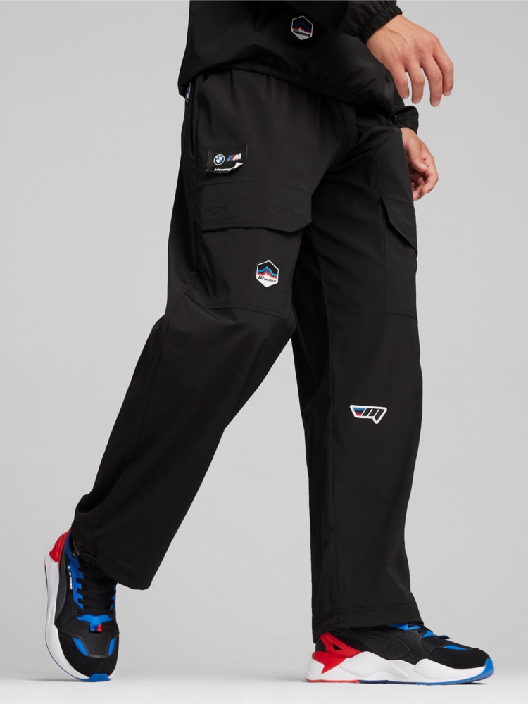 Акція на Спортивні штани чоловічі Puma BMW MMS SUMMER CREW PANT 62416601 M Чорні від Rozetka