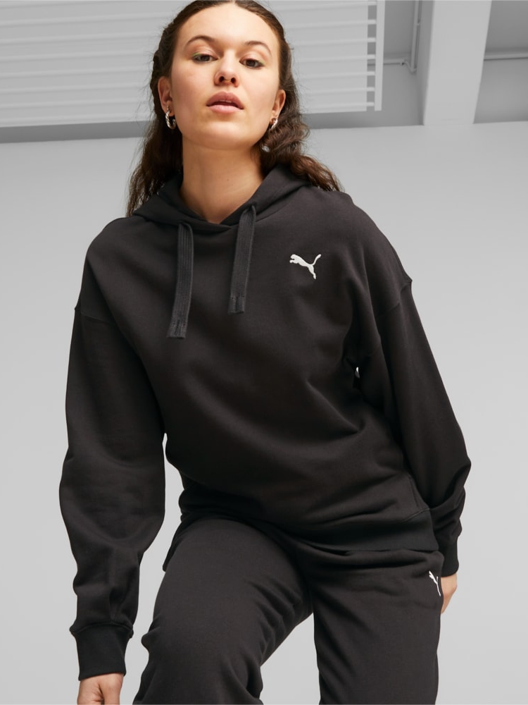 Акція на Худі жіноче Puma HER Hoodie TR 67657301 XS Чорне від Rozetka