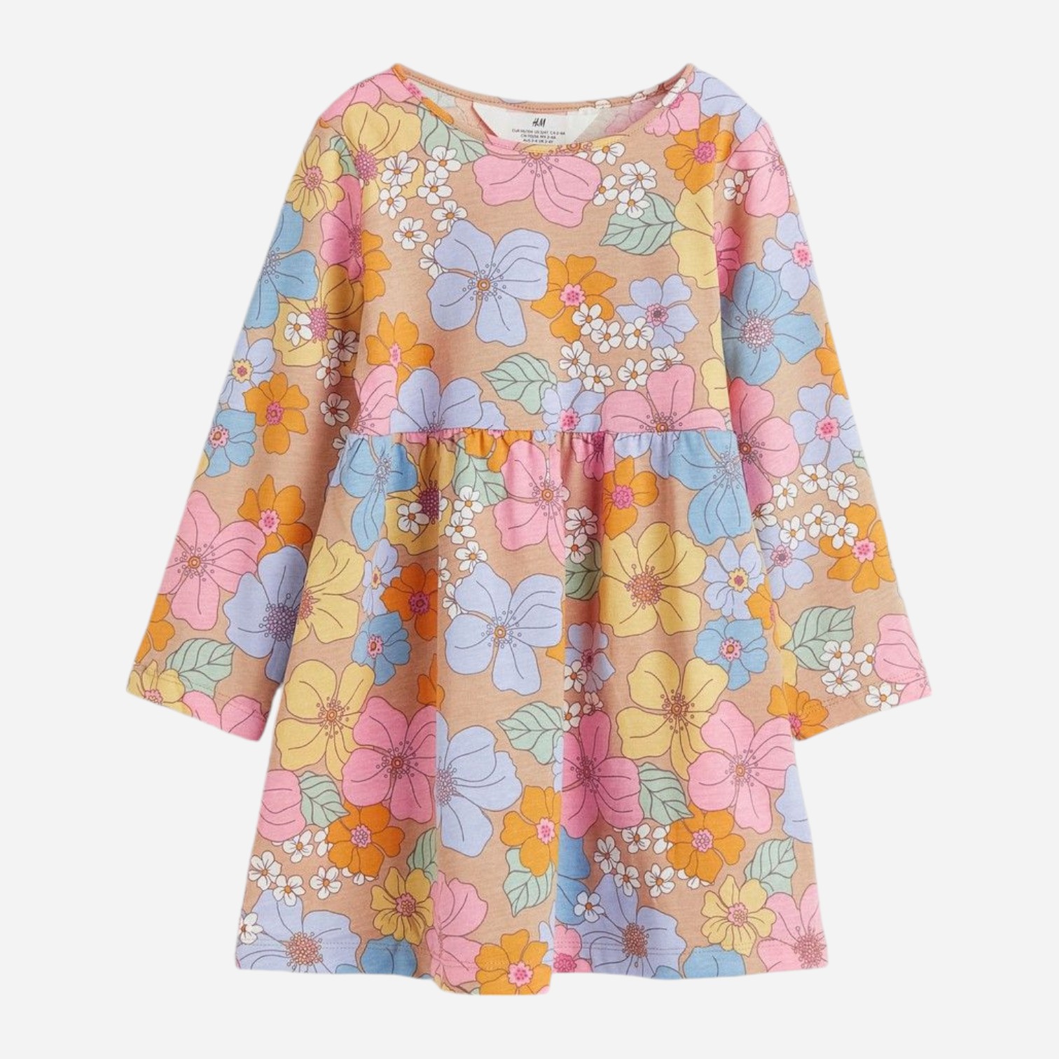 Дитяче плаття для дівчинки H&M 0929076_цв.мульти 92 см Темно-бежеве від Rozetka на платформі USKIDKA Акція на Дитяче плаття для дівчинки H&M 0929076_цв.мульти 92 см Темно-бежеве від Rozetka