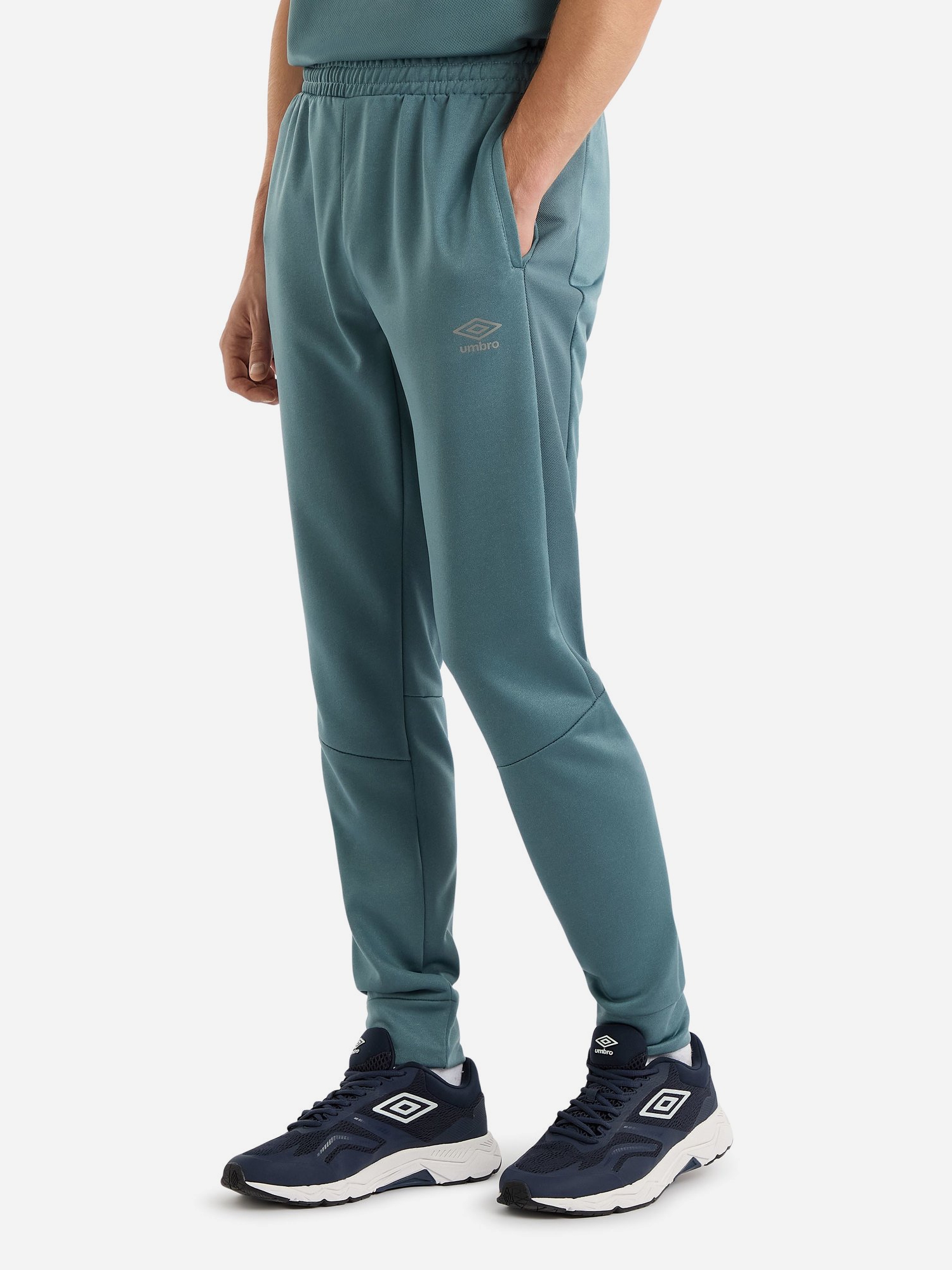 Акція на Спортивні штани чоловічі Umbro Sportswear Poly Pant 66547U-MLD S Темно-салатові від Rozetka