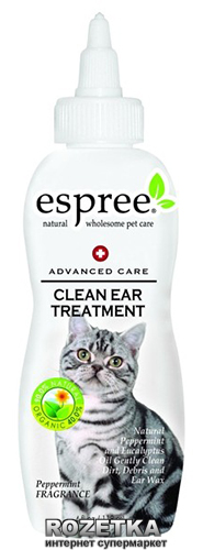 

Лосьон Espree Clean Ear Treatment для очистки ушей котов 118 мл
