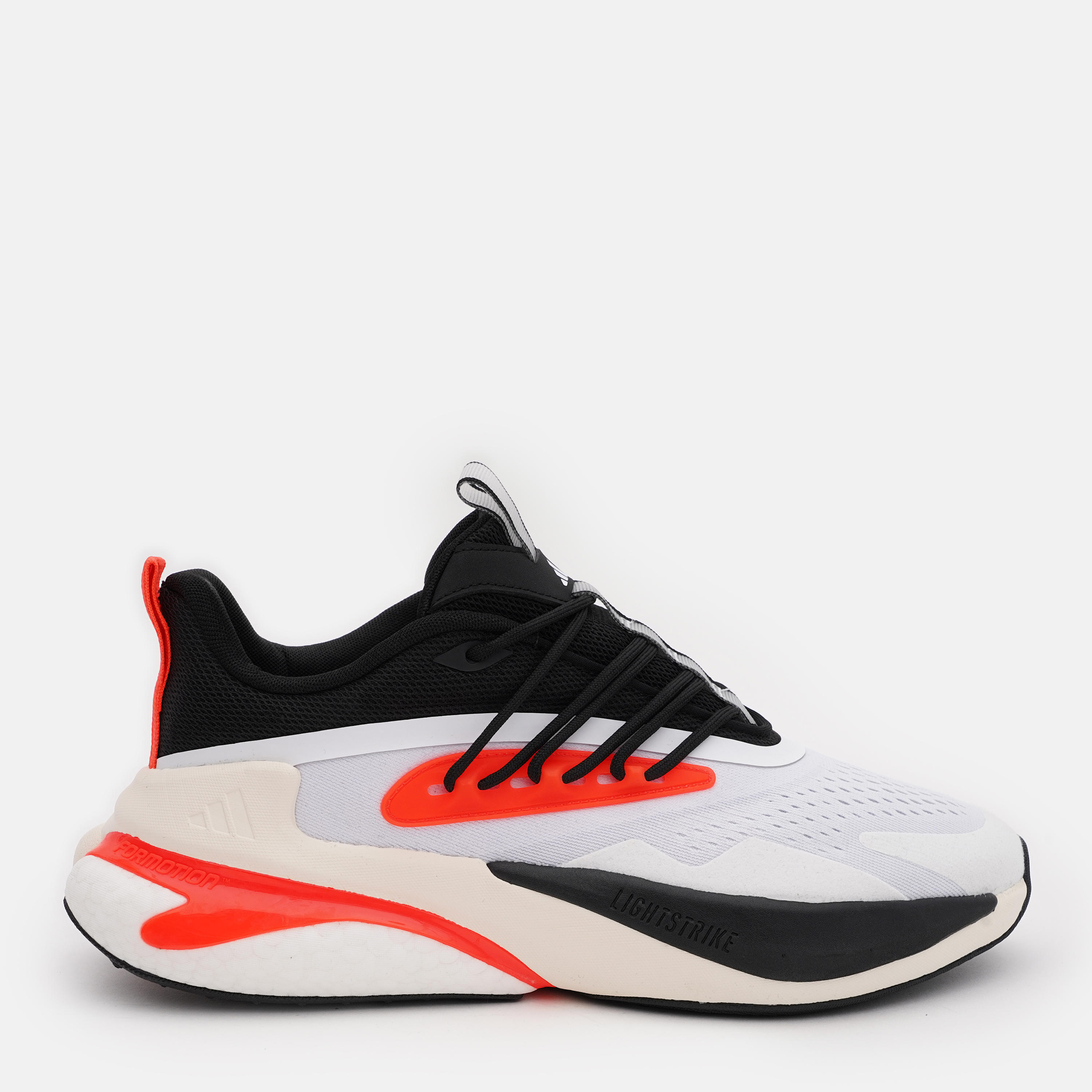 Акція на Чоловічі кросівки для бігу Adidas Alphaboost V2 IE9162 40.5 (7UK) 25.5 см Ftwwht/Solred/Cblack від Rozetka