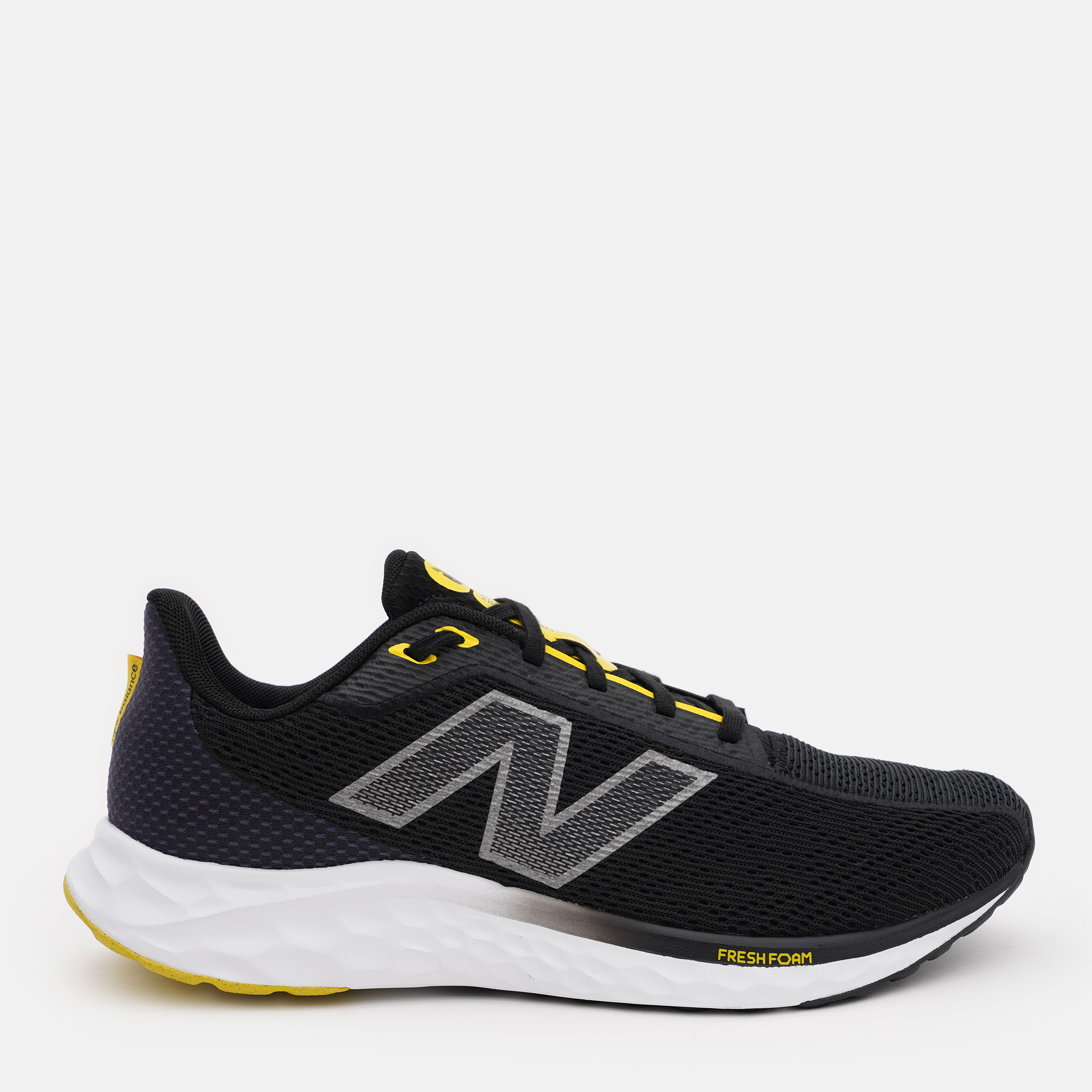 Акція на Чоловічі кросівки для бігу New Balance Arishi MARISYY4 44.5 (10.5US) 28.5 см Чорний/Жовтий від Rozetka