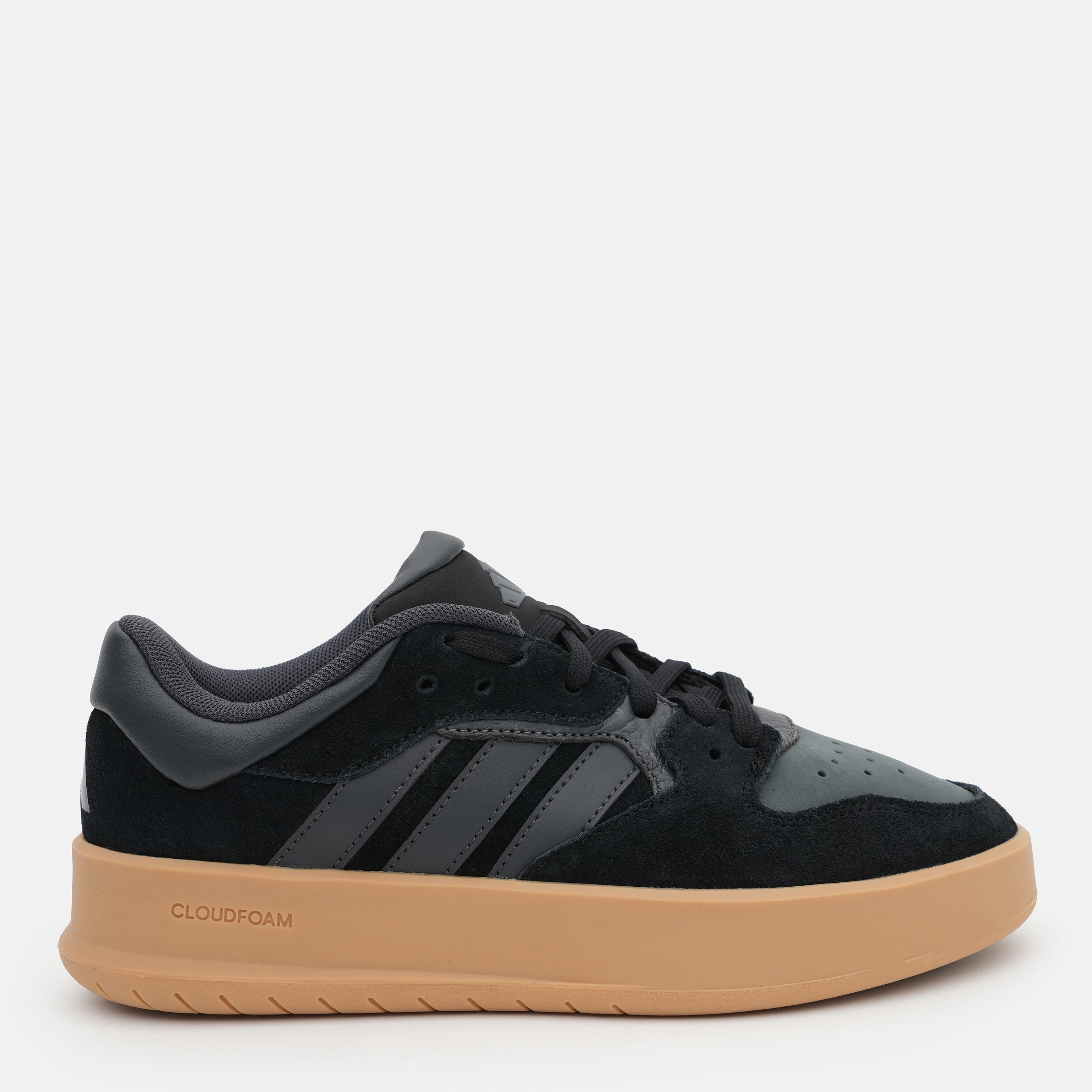 Акція на Чоловічі кеди низькі Adidas Court 24 IH2943 42.5 (8.5UK) 27 см Cblack/Carbon/Greysi від Rozetka