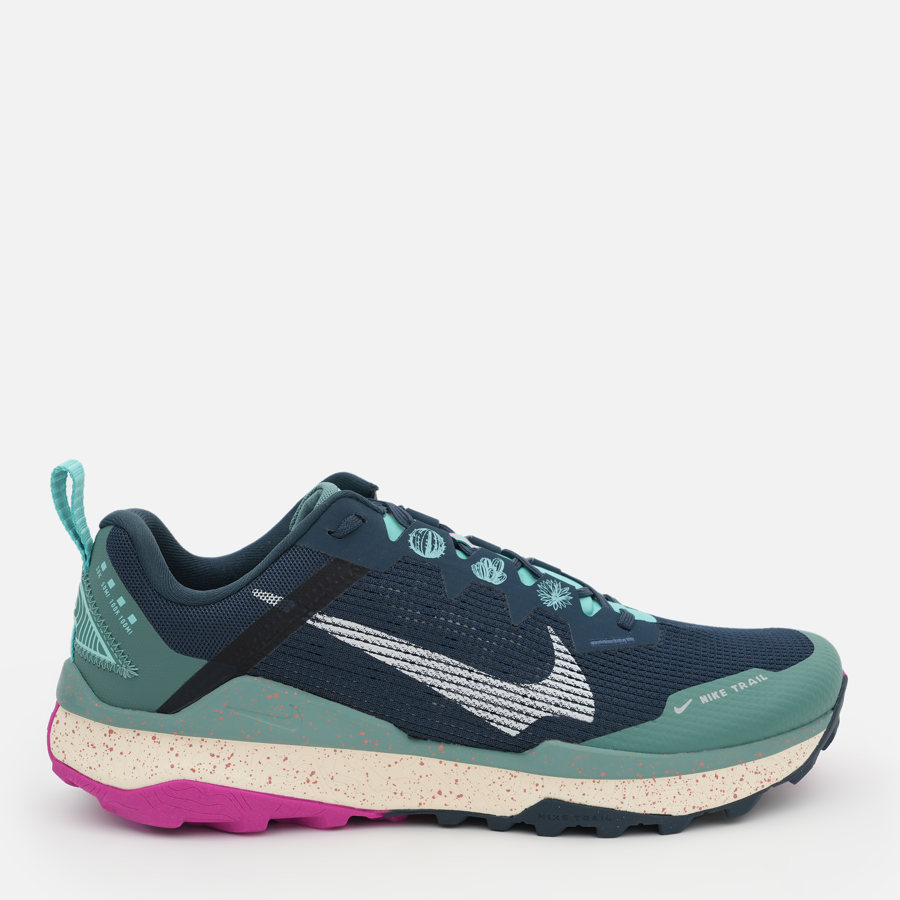 Акція на Чоловічі кросівки для бігу Nike React Wildhorse 8 DR2686-401 45.5 (11.5US) 29.5 см Зелені від Rozetka