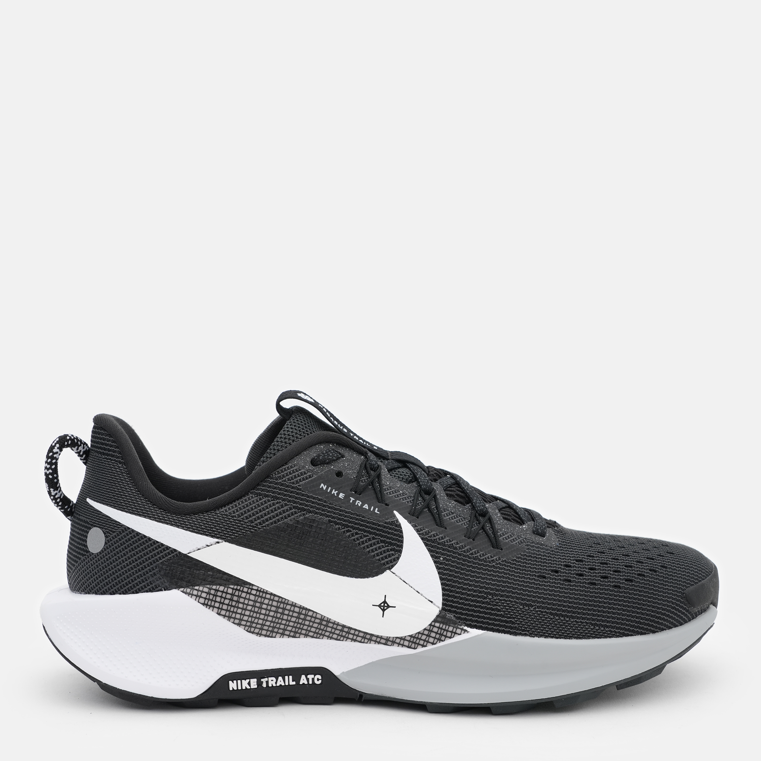 Акція на Чоловічі кросівки для бігу Nike React x Pegasus Trail 5 DV3864-001 45.5 (11.5US) 29.5 см Чорні від Rozetka