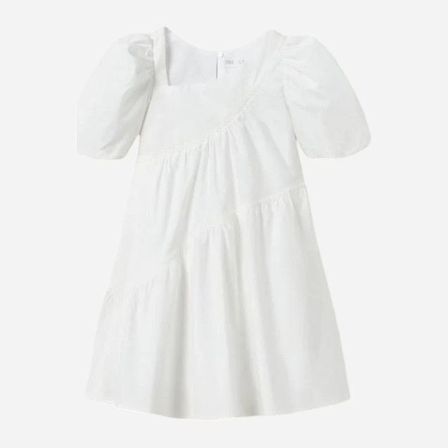 Акція на Сукня для дівчат Zara 1237/348 122 см White від Rozetka