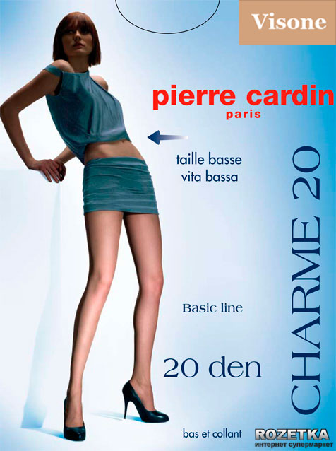 

Колготки Pierre Cardin Charme 20 Den  р Visone, Колготки Pierre Cardin Charme 20 Den 3 р Visone