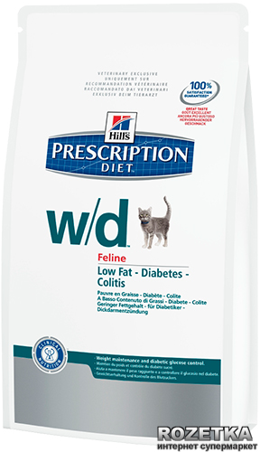 

Сухой корм Hills Prescription Diet Feline w/d 1.5 кг (9191,08)