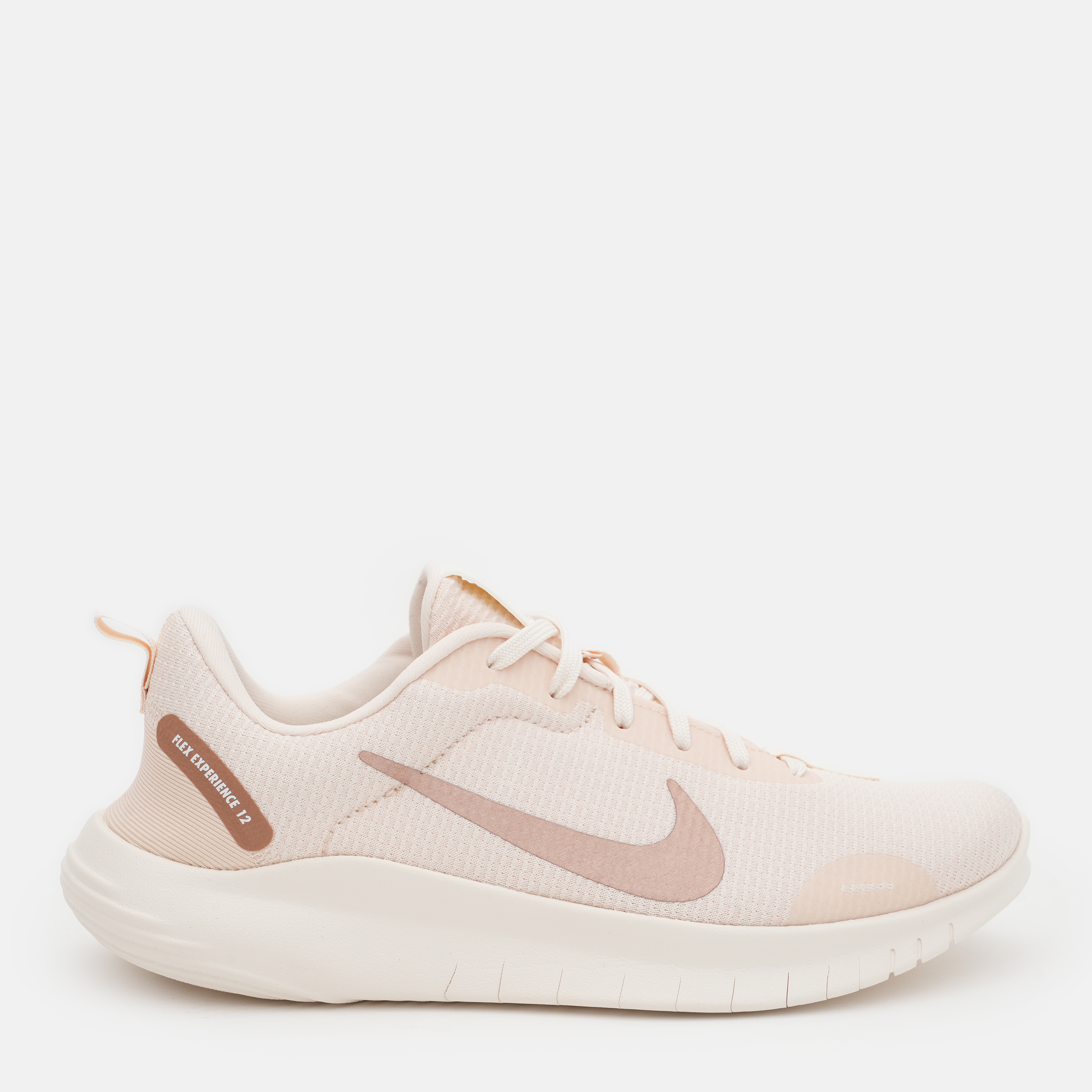 Акція на Жіночі кросівки для бігу Nike Flex Experience Rn 12 DV0746-800 38.5 (7.5US) 24.5 см Бежеві від Rozetka