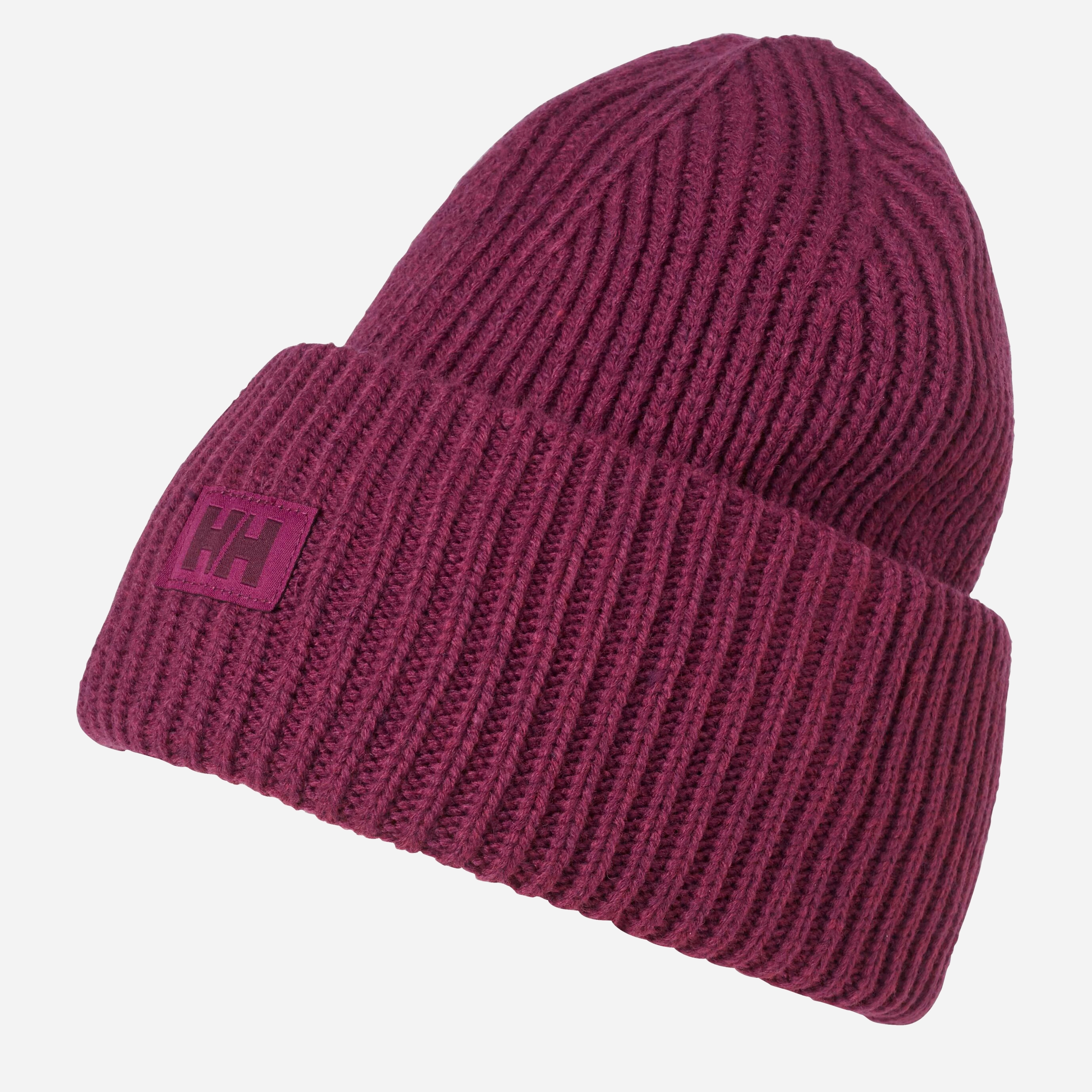 Акція на Шапка Helly Hansen HH RIB BEANIE 54020-691 One Size Бордова від Rozetka