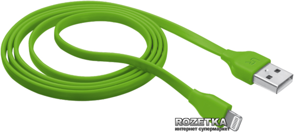 

Кабель Urban Revolt USB 2.0 Lightning Cable 1 м Lime