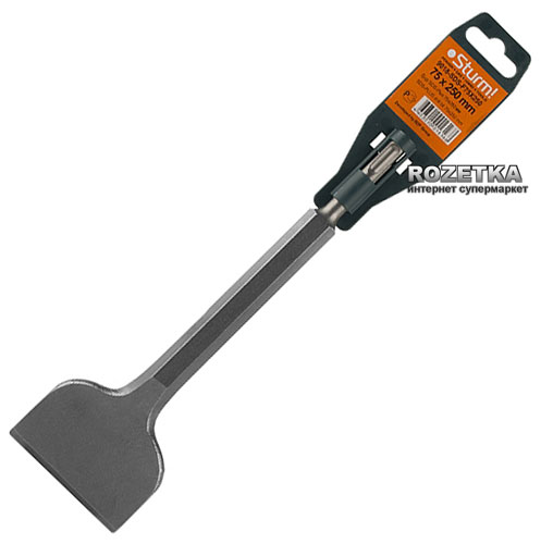 

Зубило Sturm 75 x 250 мм для перфоратора SDS+ (9018-SDS-F75x250)