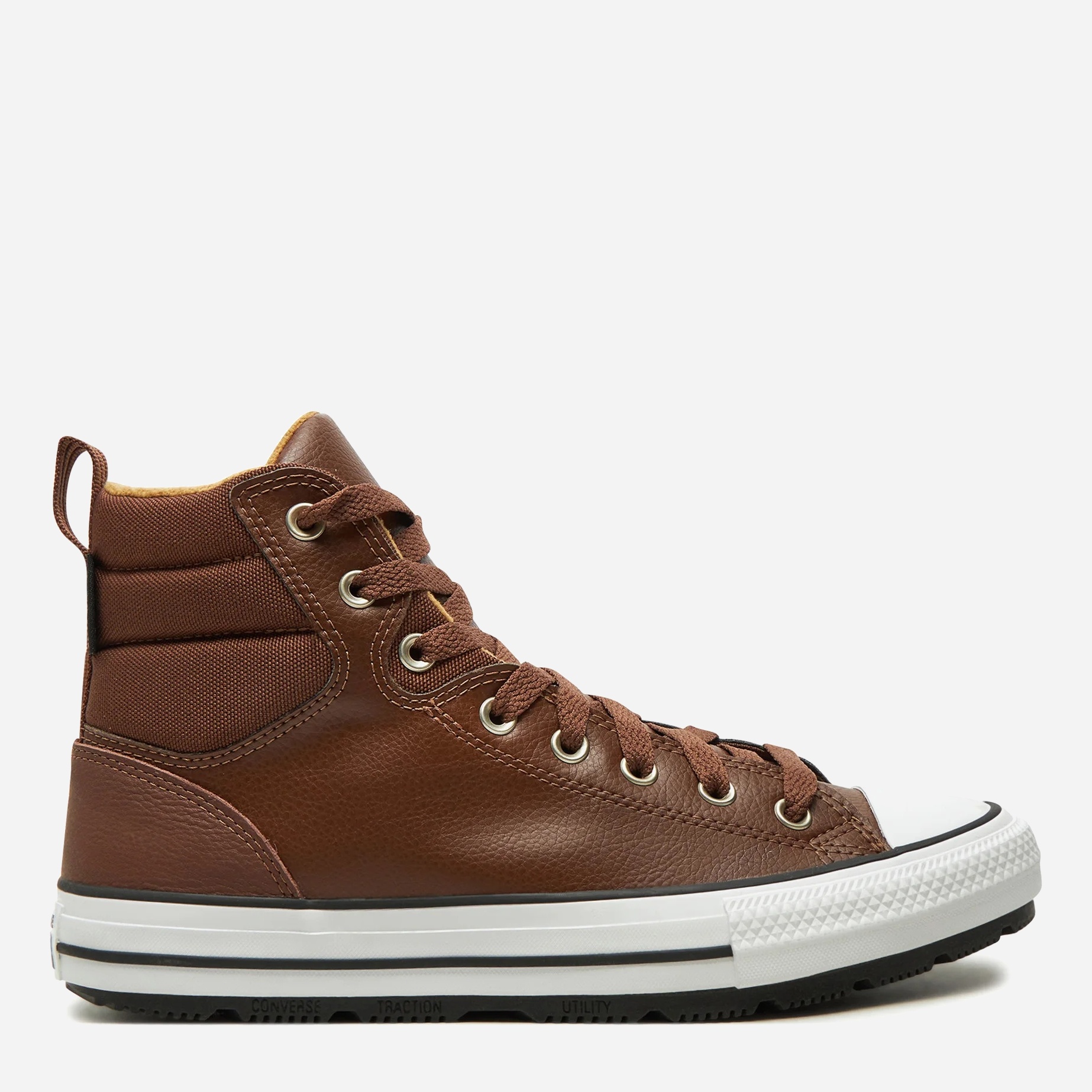 Акція на Чоловічі кеди високі Converse Ctas Berkshire Boot Hi A08562C-202 45 (10UK/11USA) 29 см Коричневі від Rozetka