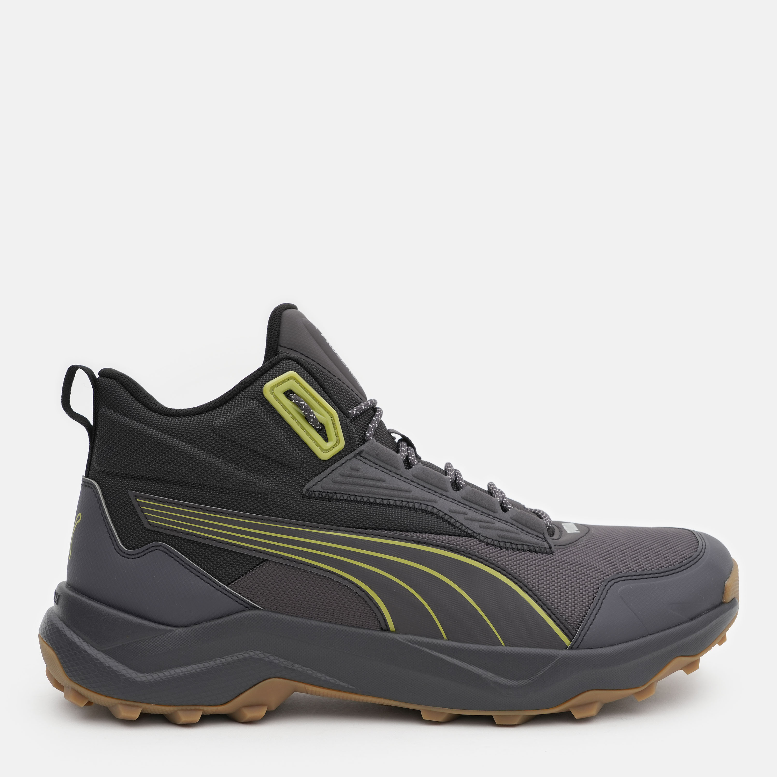 Акція на Чоловічі кросівки для бігу Puma Obstruct Pro Mid 37868905 42 (8UK) 27 см Dark Coal-Gum-Kiwi Green від Rozetka