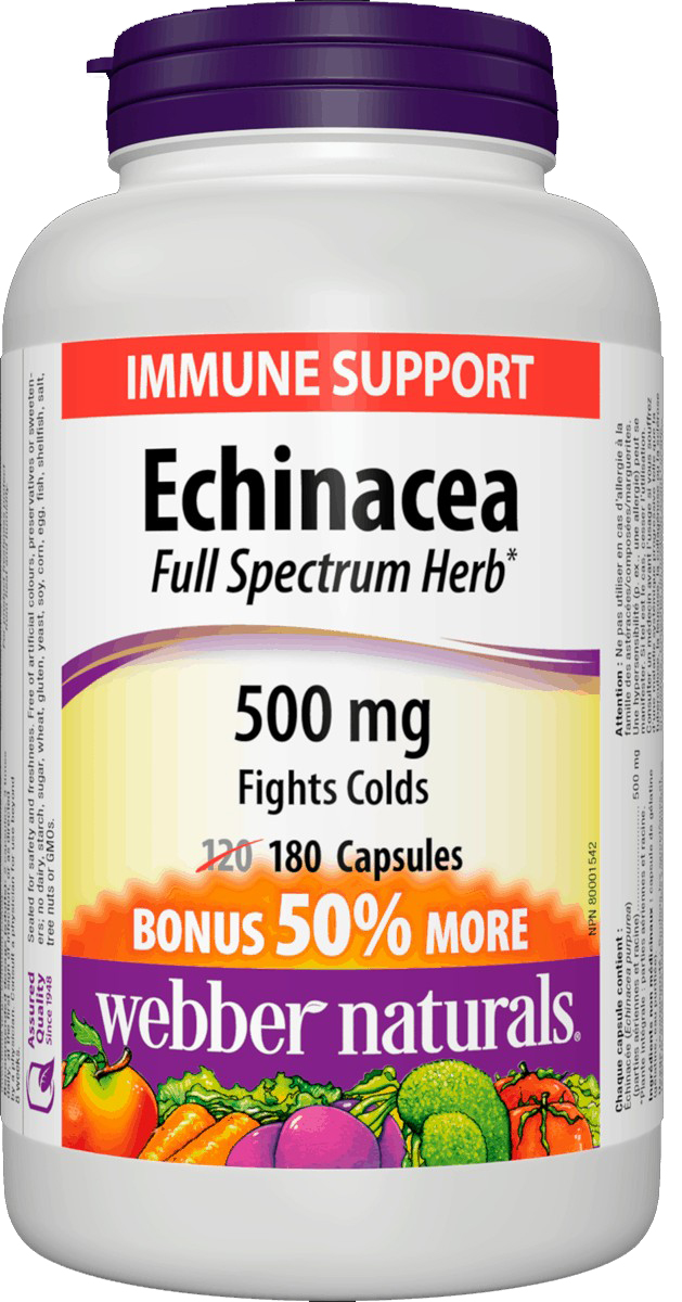 

Специальный продукт Webber Naturals Echinacea 180 капсул (4384303055)