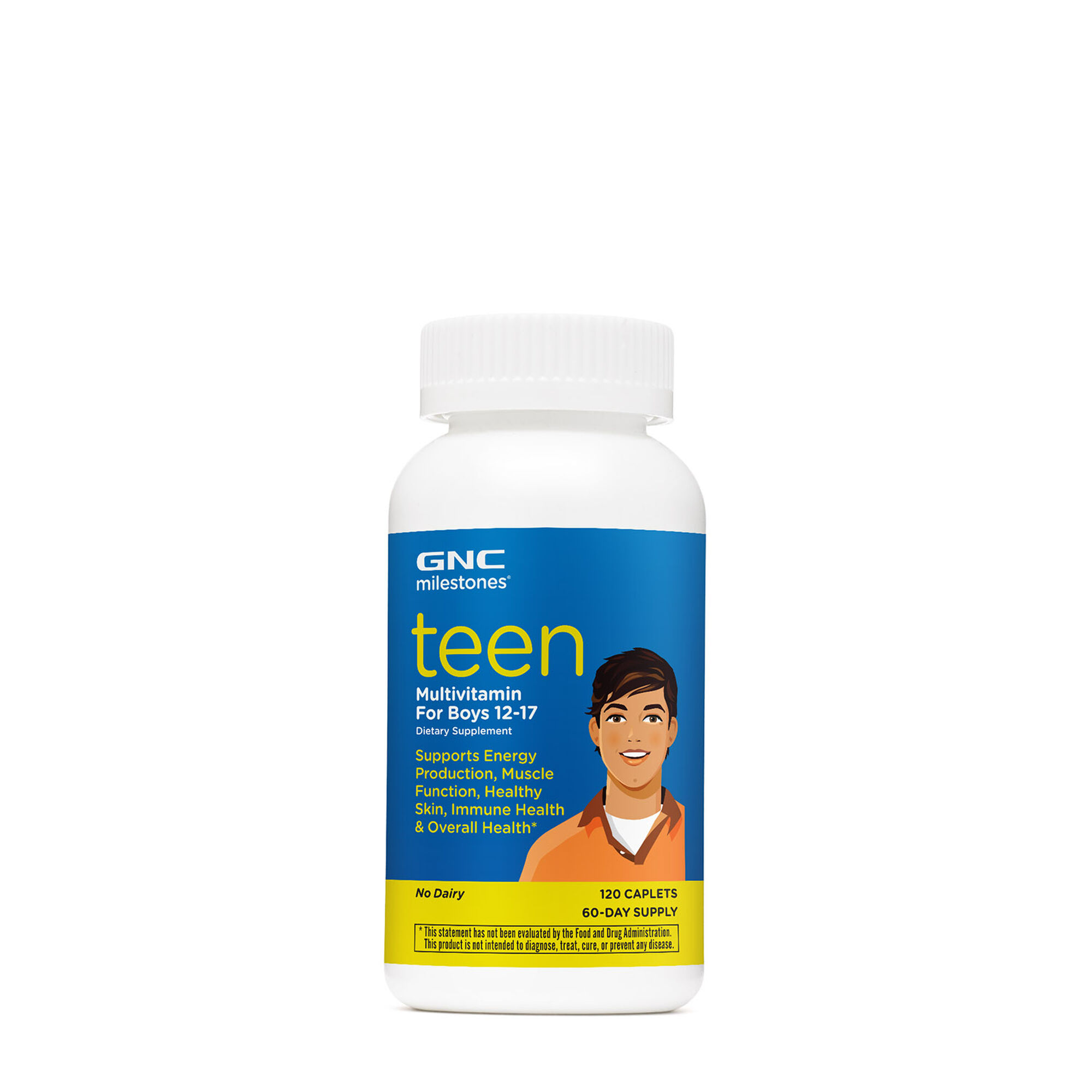 

Витамины GNC Teen Multi Boys 120 таблеток (4384303052)