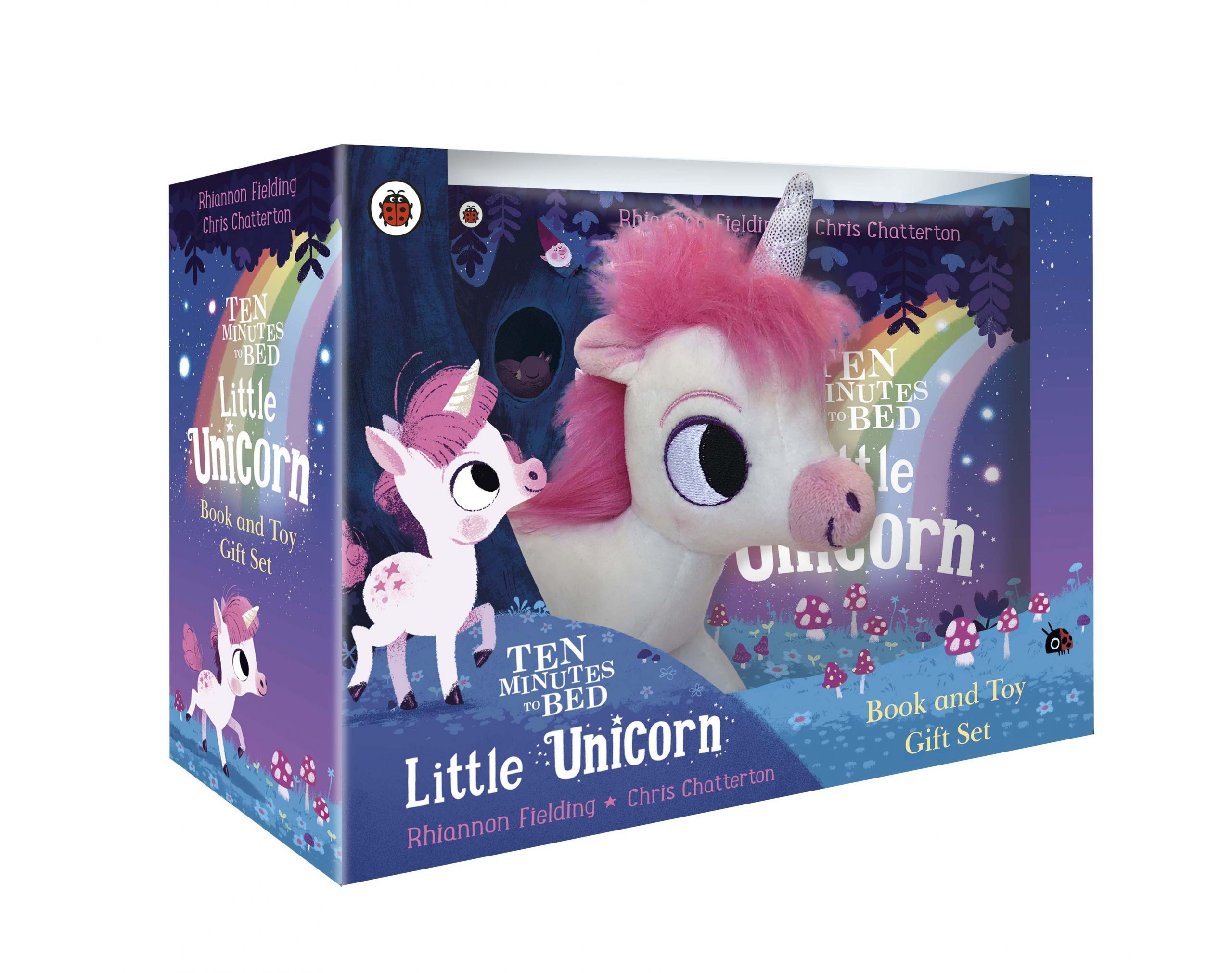 

Подарунковий набір Ten Minutes to Bed: Little Unicorn toy and book set - Rhiannon Fielding - 9780241419892