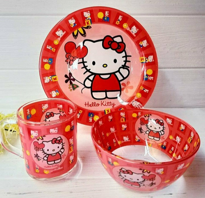 

Детский набор посуды Hello kitty Masslinna (CT 042)