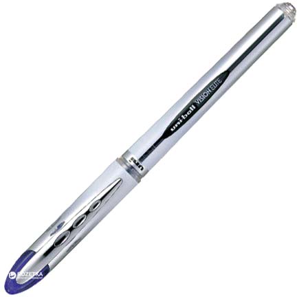 

Ручка роллер Uni-Ball Vision Elite Синяя 0.8 мм Серый корпус (UB-200.(08).Z.Blue)