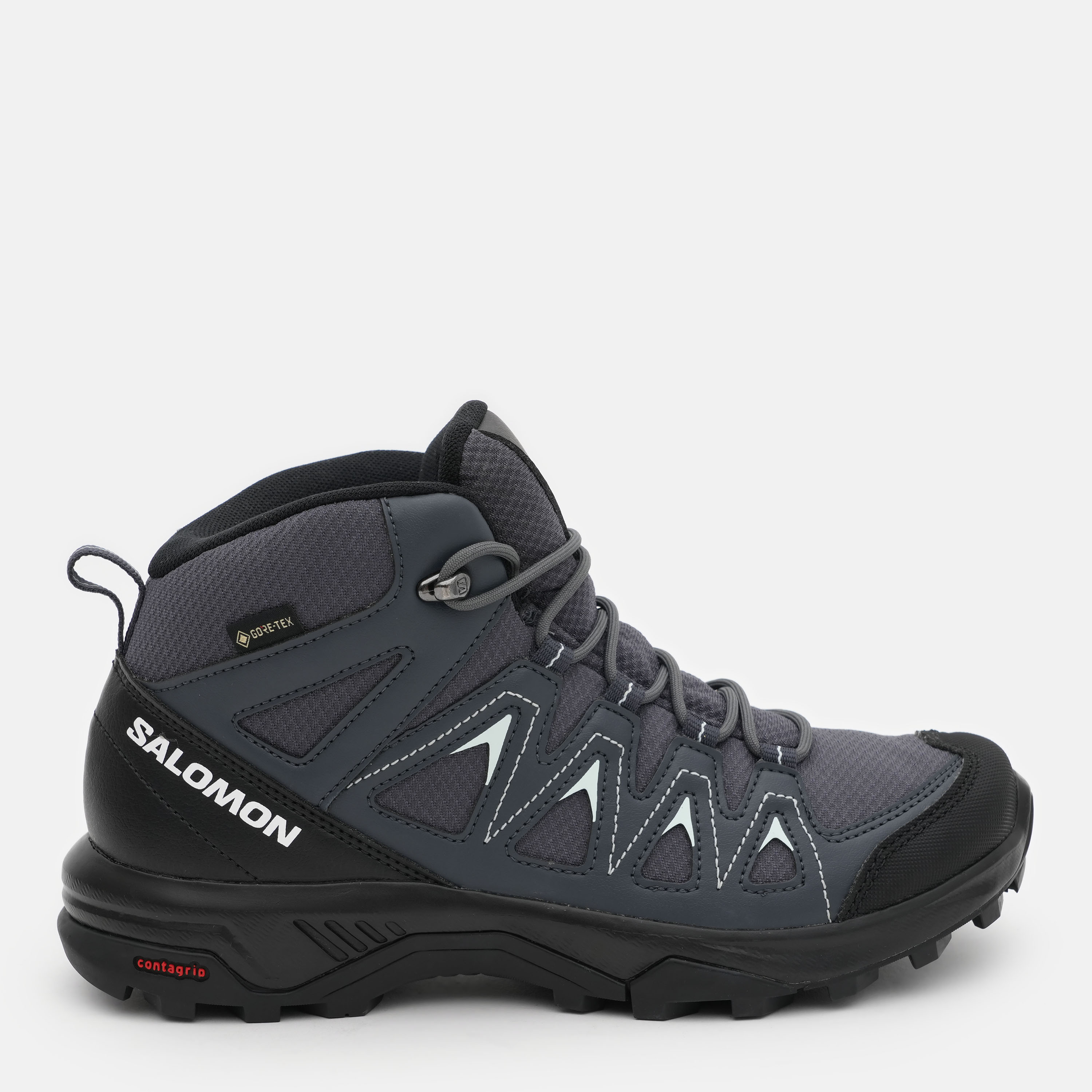 Акція на Жіночі черевики низькі з Gore-Tex Salomon X Braze Mid Gtx L47181100 41.5 (9US) 26.5 см Чорні від Rozetka