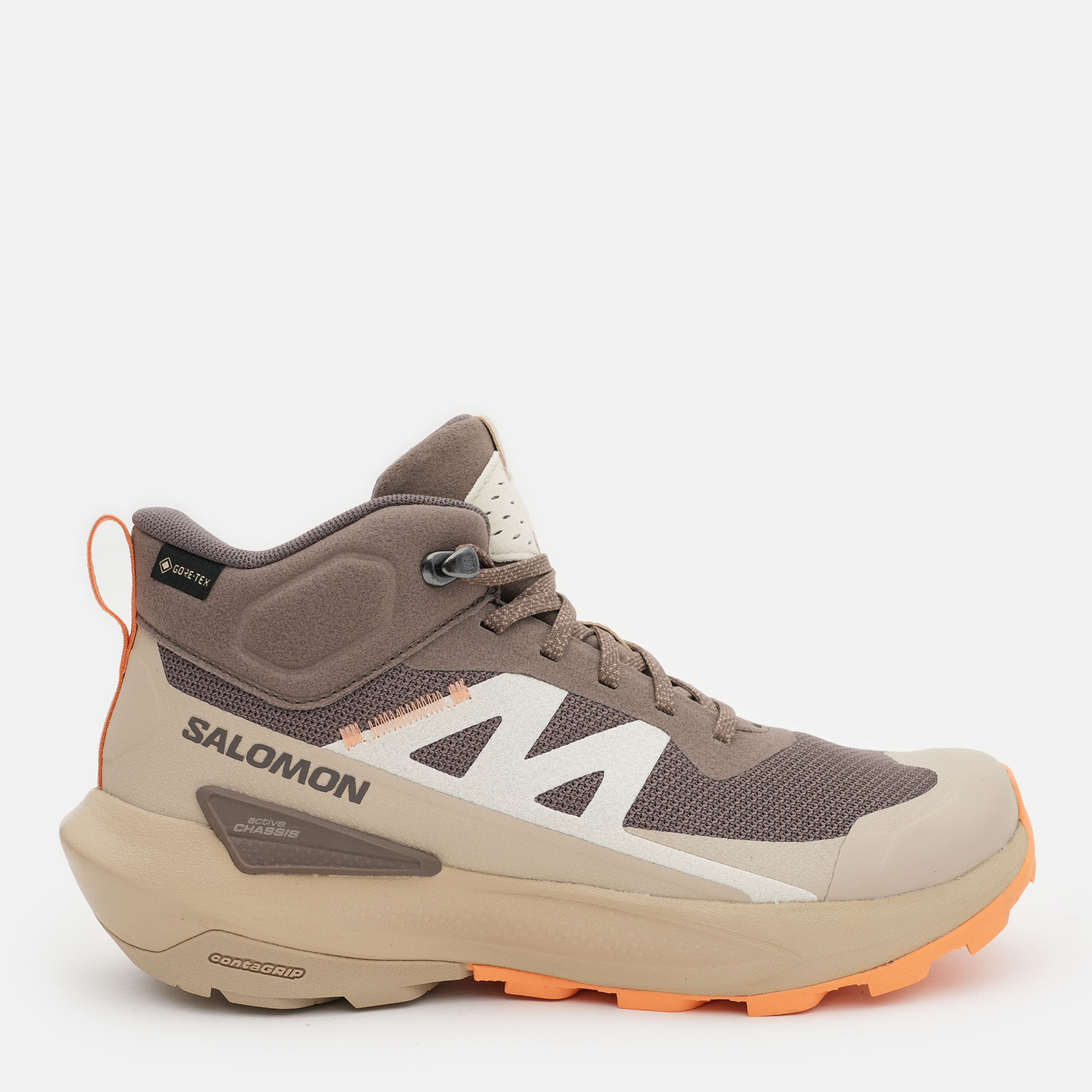 Акція на Жіночі черевики низькі Salomon Elixir Activ Mid Gtx L47457200 40 (8US) 25.5 см Бежеві від Rozetka