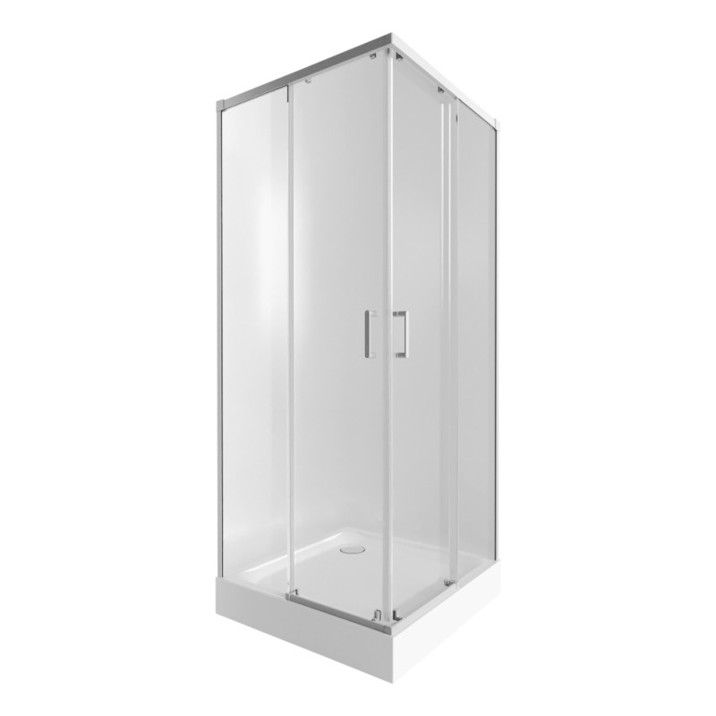

Душевая кабина Qtap Taurus 90х90 см WHI1099SC6 Clear с поддоном Unisquare 309915