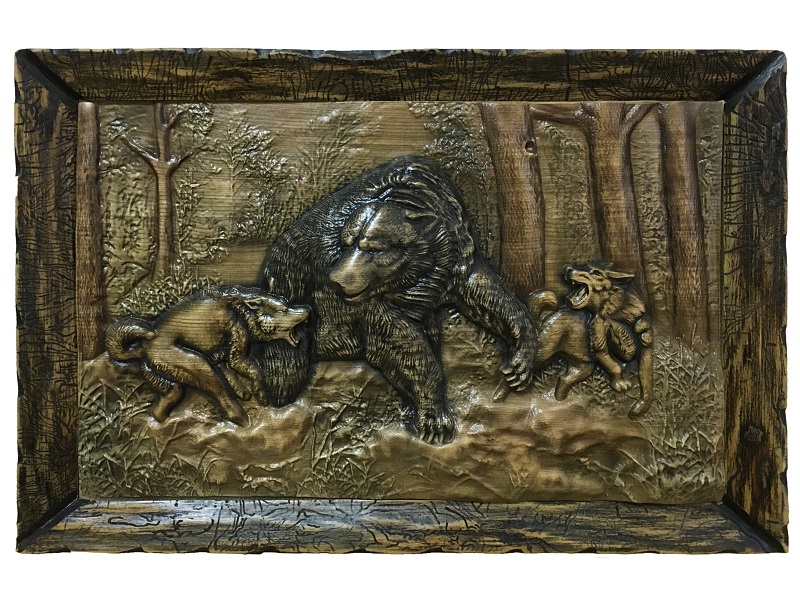 

Панно настінне дерев'яне WoodArt v0010