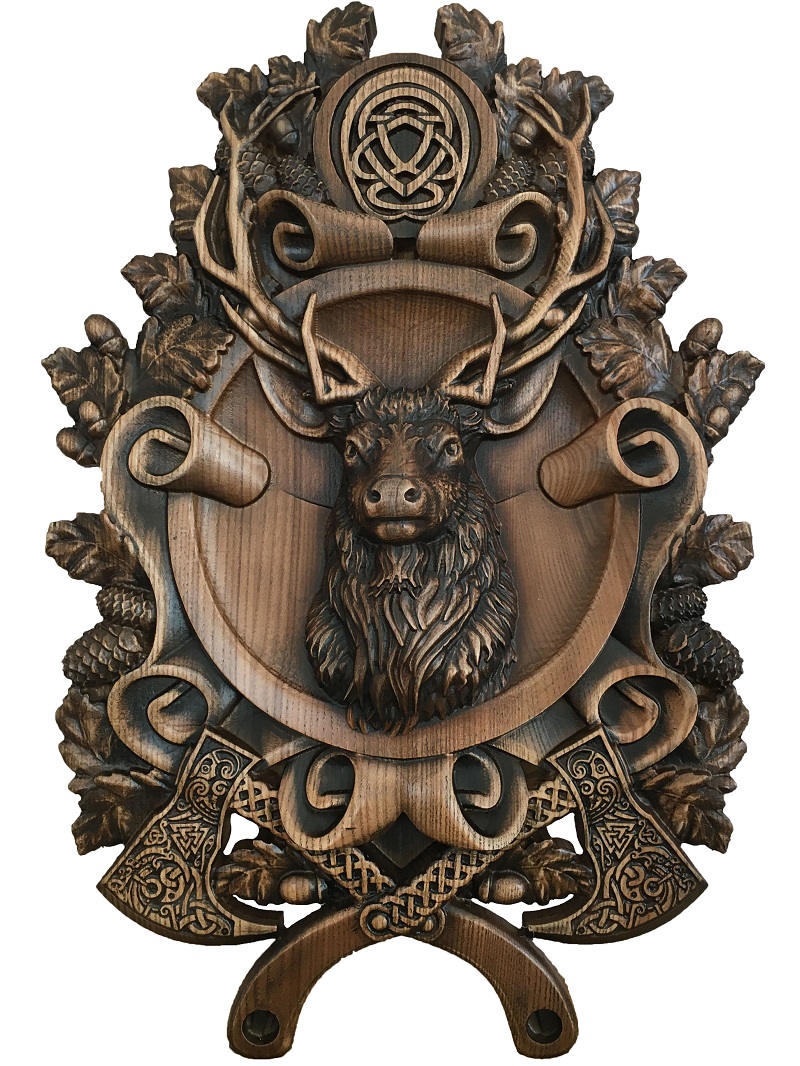 

Панно настінне дерев'яне WoodArt v0020