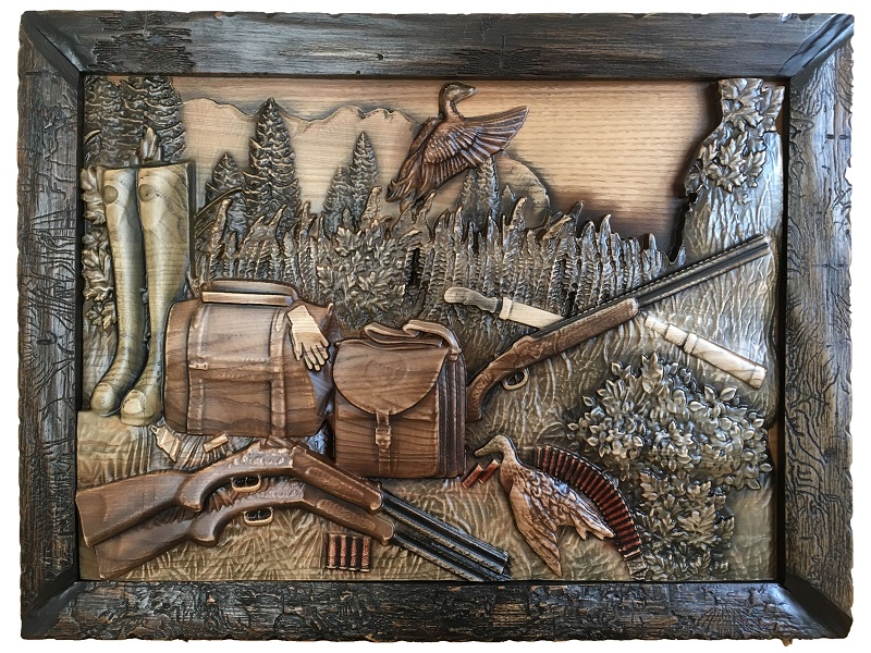 

Панно настінне дерев'яне WoodArt v0056
