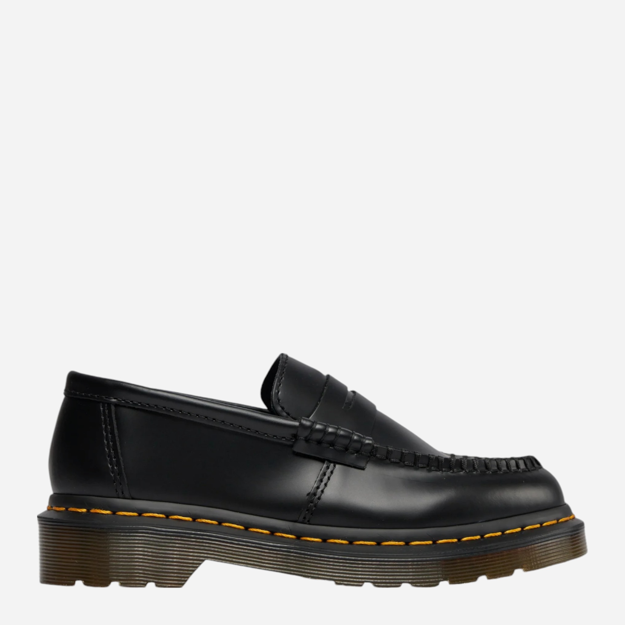 Акція на Жіночі лофери зі шкіри Dr. Martens Penton 30980001 37 Чорні від Rozetka