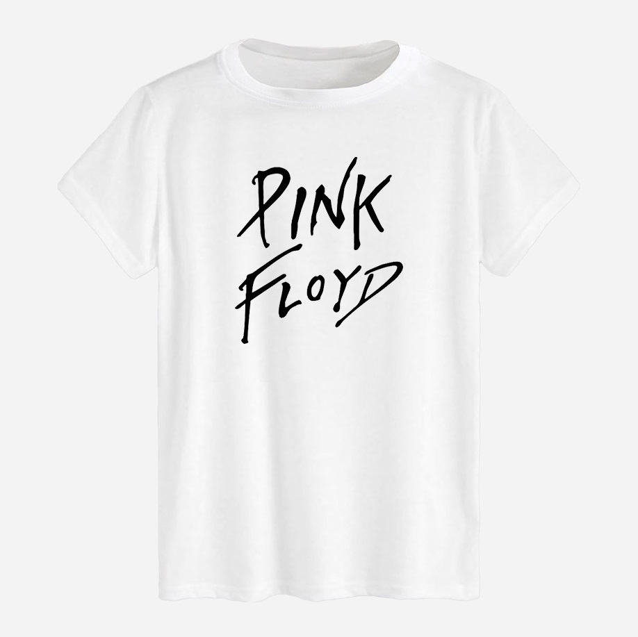 Акція на Футболка бавовняна довга чоловіча Likey Pink Floyd M150-0420 M Біла від Rozetka