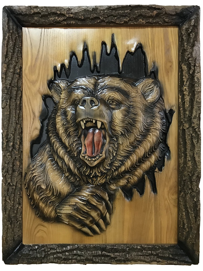 

Панно настінне дерев'яне WoodArt v0076