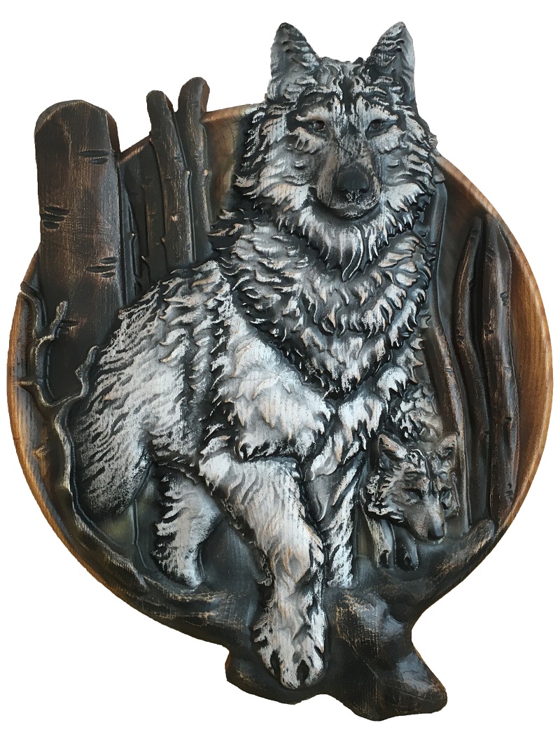 

Панно настінне дерев'яне WoodArt v0071