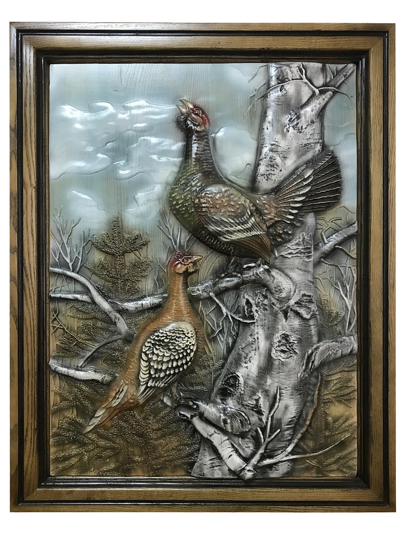 

Панно настінне дерев'яне WoodArt v0077