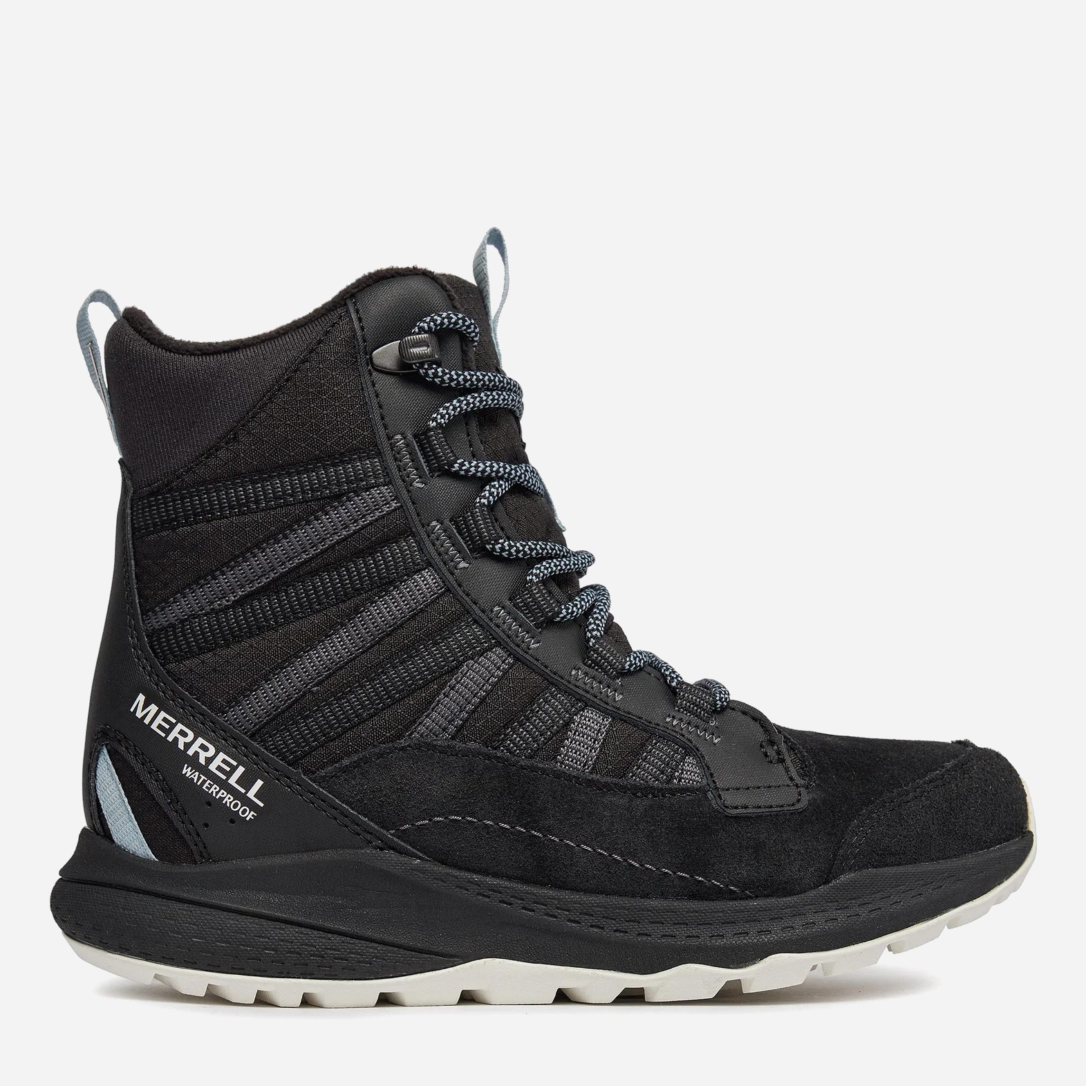 Акція на Жіночі зимові черевики з мембраною високі Merrell Bravada Edge 2 Thermo Mid Wp J036798 40 (9USA/45418UK) 26 см Black/Arona від Rozetka